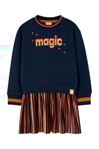 Sweaterjurk - Marineblauw