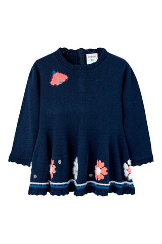 Trui-jurk - Marineblauw