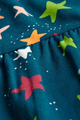 Sweaterjurk - Pauwblauw