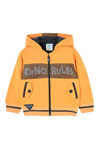 Sweater met Capuchon - Oranje