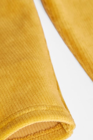 Legging en velours - Jaune