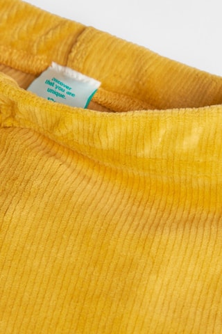 Legging en velours - Jaune