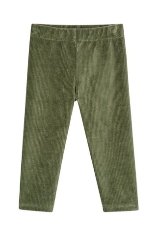 Legging en velours - Kaki