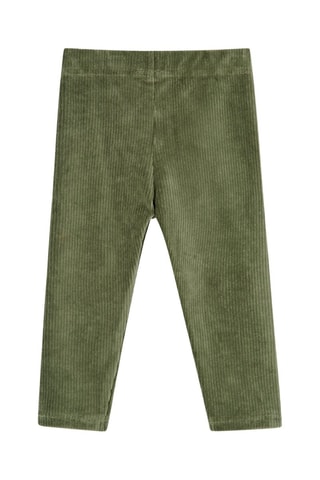 Legging en velours - Kaki