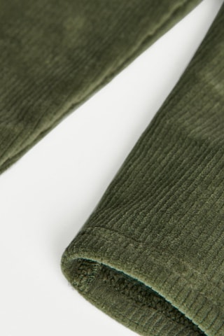 Legging en velours - Kaki