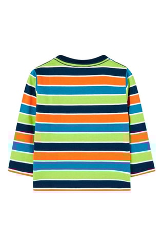 T-shirt - Blauw en Oranje