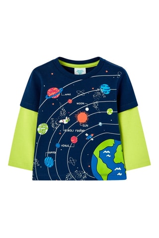 T-shirt - Marineblauw