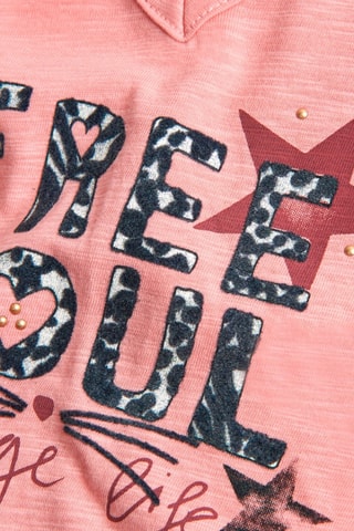 T-shirt - Gemêleerd Roze