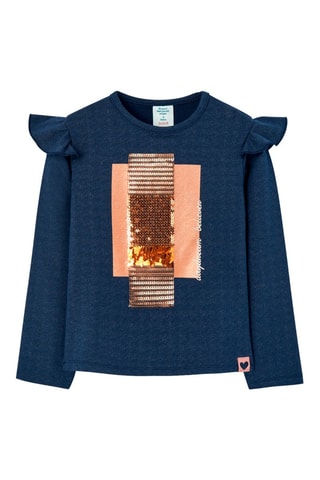 T-shirt - Marineblauw