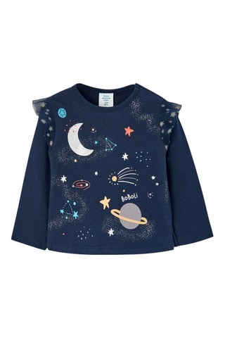 T-shirt - Marineblauw