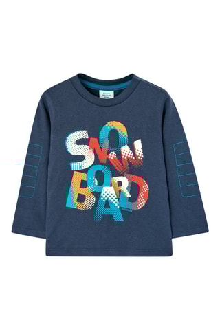 T-shirt - Marineblauw