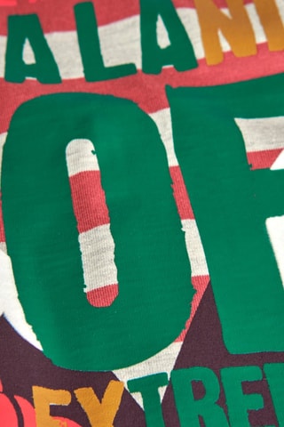 T-shirt - Rood en Ecru