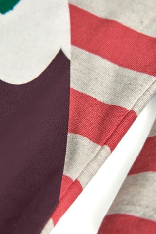 T-shirt - Rood en Ecru