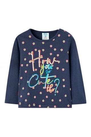 T-shirt - Marineblauw