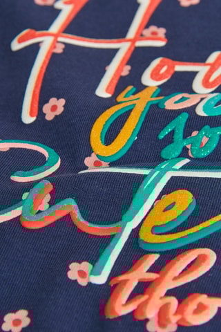 T-shirt - Marineblauw