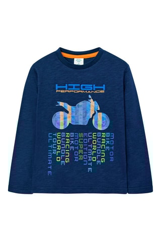 T-shirt - Marineblauw