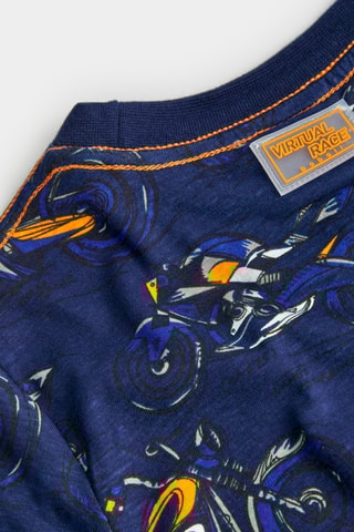 T-shirt - Marineblauw