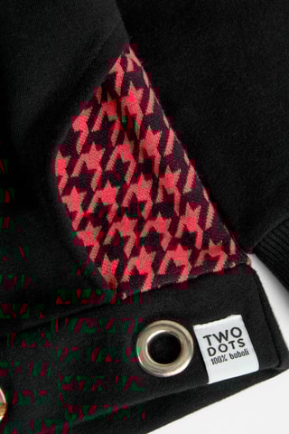 Sweater met Capuchon - Zwart