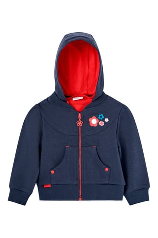 Sweater met Capuchon - Marineblauw