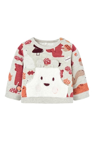 Sweater - Gemêleerd Grijs