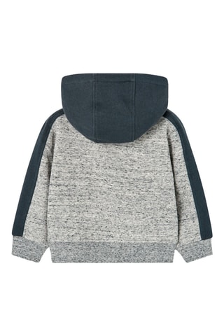 Sweater met Capuchon - Gemêleerd Grijs