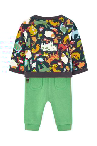 Trui en Broek - Groen en Oranje