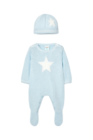 Boxpakje en Muts - Lichtblauw