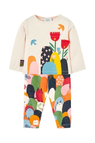 T-shirt en Broek - Rood en Wit