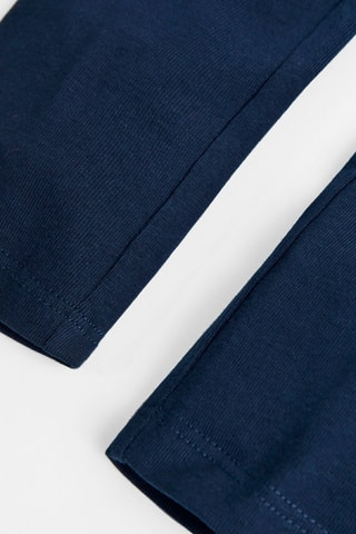 Sweat et pantalon - Rouge et bleu marine