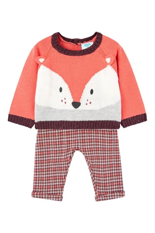 Trui en Broek - Oranje en Bruin