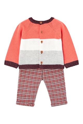 Trui en Broek - Oranje en Bruin