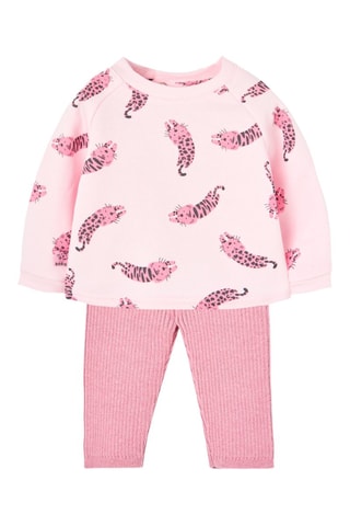 Sweater en Broek - Roze