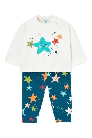 Vest en Broek - Wit en Blauw