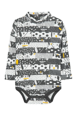 Rompertje en Tuinbroek - Grijs en Geel