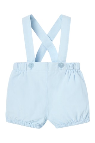 Overhemd en Short - Wit en Blauw