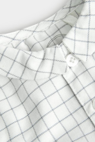 Blouse en Broek - Wit en Gemêleerd Grijs