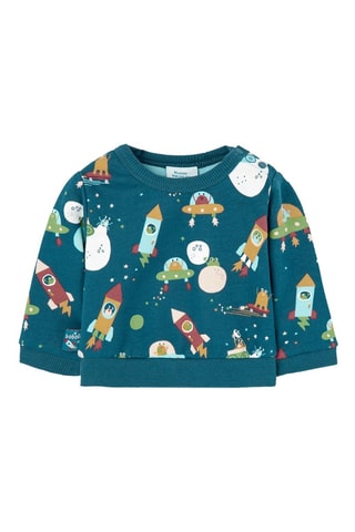 Sweater en Broek - Pauwblauw