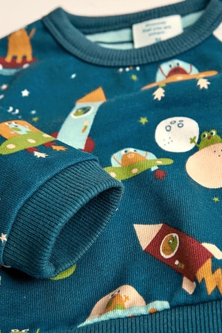 Sweater en Broek - Pauwblauw