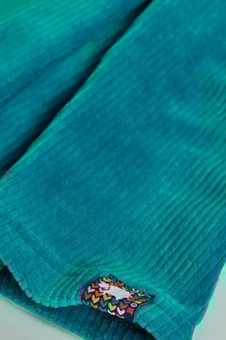 Velours Rok - Turquoise