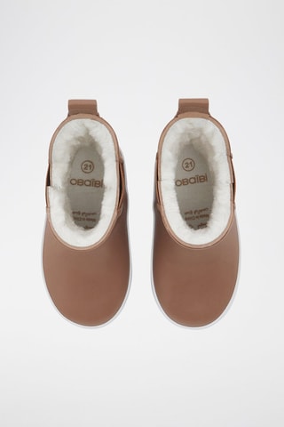 Stivali da pioggia imbottiti - Cammello - Obaïbi