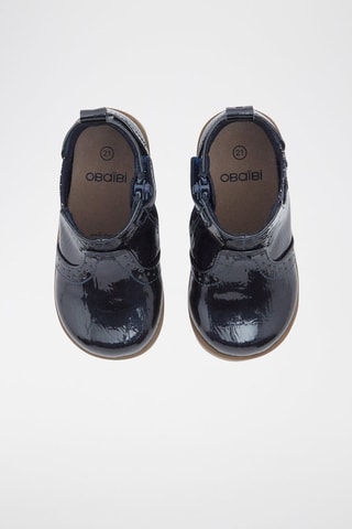 Stivaletti in vernice - Blu notte - Obaïbi