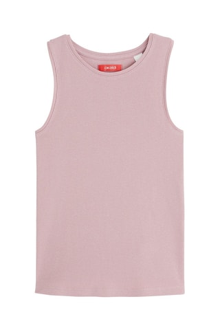 Canotta e t-shirt - Grigio melange e rosa antico - Okaïdi
