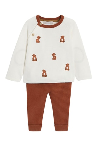 Maglia e pantaloni - Marrone - Obaïbi