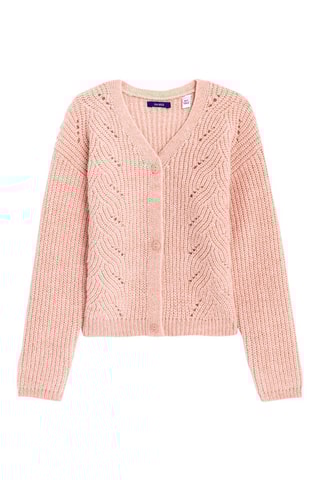 Cardigan - Rosa cipria - Okaïdi