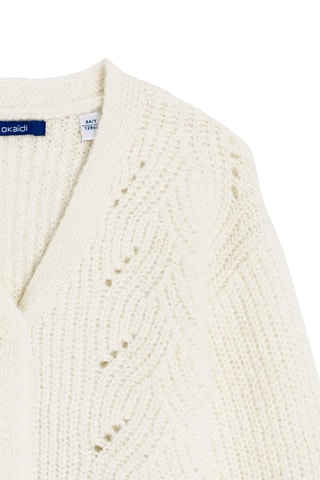 Cardigan - Ecrù - Okaïdi