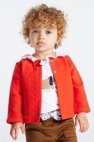 Cardigan - Rosso - Obaïbi