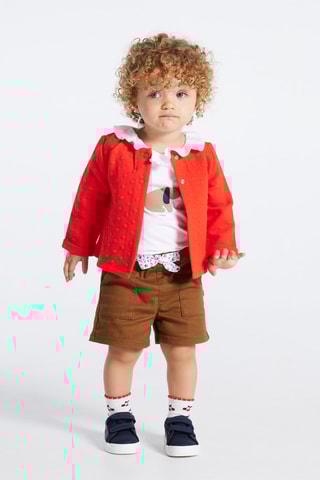 Cardigan - Rosso - Obaïbi