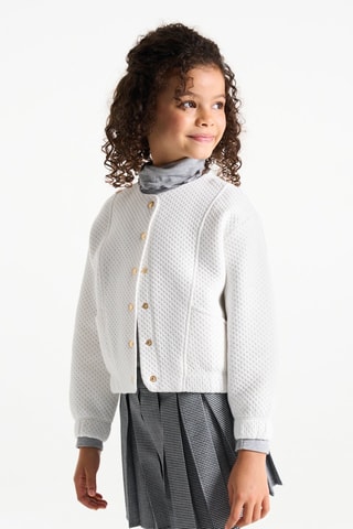 Cardigan - Bianco - Okaïdi