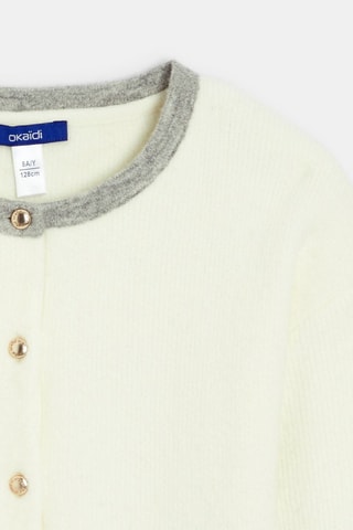 Cardigan - Bianco - Okaïdi