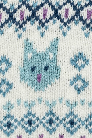 Cardigan con cappuccio - Blu chiaro - Obaïbi